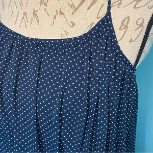 Navy Poka Dot Abercrombie Dress